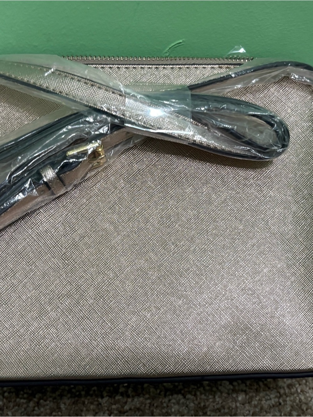 NWT Kate Spade Gold Dome Crossbody
